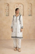 iShopping - HBH Embroidered White Kurti