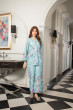 iShopping - Ahlam Light Blue Graceful Tunic Printed Lawn Co-ord Set 2-piece