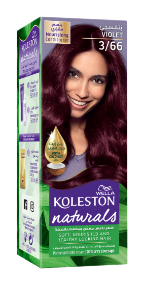 iShopping - Wella Koleston Naturals Hair Color 3/66 Violet