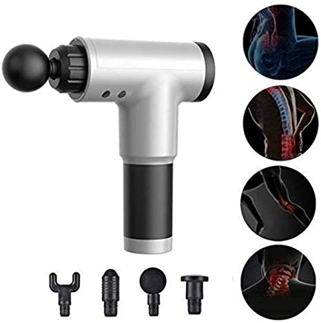 iShopping - Ferozi Traders Muscle Massager Gun Silver