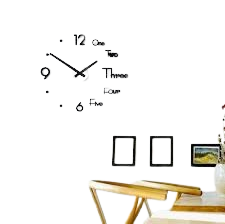 iShopping - Muzamil Store Adhesive Numbfer and Alphabetic Clock