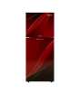 iShopping - Orient Marvel 380 Glass Door Inverter Freezer-On-Top Refrigerator 13 Cu Ft Blaze Red