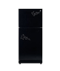 iShopping - PEL Desire Glass Door Freezer-on-Top Refrigerator 16 cu ft Black (PRGD-160)