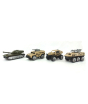 iShopping - Planet X Army Vehicles Die Cast Cars Set - 4 Pcs (PX-10464)