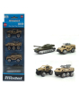 iShopping - Planet X Army Vehicles Die Cast Cars Set - 4 Pcs (PX-10464)