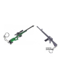 iShopping - Afreeto PUBG AWM + M16 Keychain - Pack of 2