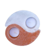 iShopping - Chiltan Pure Ying Yang Pink Salt Candle Lamp