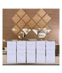 iShopping - 1link Pk Acrylic Wall Mirror Stickers For Decoration 15 Pieces