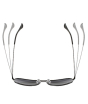 iShopping - Afreeto Black Aviator Sunglasses For Unisex