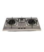 iShopping - Super Asia Stainless Steel 3 Burners Gas Hob (SHB–130M)