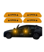 iShopping - Muzamil Store Super Car Door Open Sticker Reflective Tape Safety 4PCS