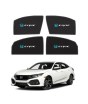 iShopping - Muzamil Store Sun Windows Shades With Logo Honda Civic (2017 to 2021)
