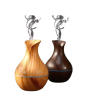 iShopping - Muzamil Store USB Electric Wood Grain Humidifier Oil Diffuse