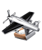 iShopping - Muzamil Store Solar Energy Plane Air Freshener Silver