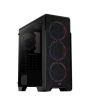 iShopping - AeroCool Ore Saturn Tempered Glass Mid Tower Gaming Case Black