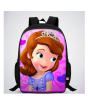 iShopping - Traverse Princess Sofia Digital Printed Kids Bag - Black (T101S)