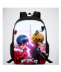 iShopping - Traverse Miraculous Ladybug Digital Printed Kids Bag - Black (T318S)