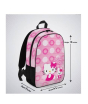 iShopping - Traverse Hello Kitty Digital Printed Kids School Bag - Black (T599)
