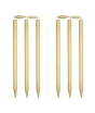 iShopping - M Toys Cricket Bat With Wooden 3 Wickets & 3 Tennis Balls (1399)