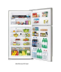 iShopping - Hitachi Freezer-on-top Refrigerator 34 Cu Ft Texture White (RV-990PK1K)