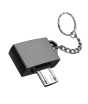 iShopping - Al Medina Store Micro USB OTG Key Chain Black