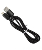 iShopping - Al Medina Nylon Braided Micro USB Charging Cable Black - 1m