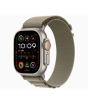 iShopping - Apple Watch Ultra 2 Titanium Case With Alpine Loop-49 mm-GPS & Cellular-Olive