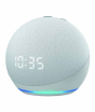 iShopping - Amazon Echo Dot 4th Generation with Clock Glacier White