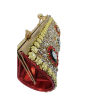 iShopping - AMS Full Fancy Bridal Clutch Red (ART04)