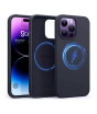 iShopping - Torras Magnetic Silicone Shockproof Case For iPhone 14 Pro Black (AMT-6273)
