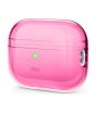 iShopping - Elago Clear Shockproof Case For Airpods Pro 2022 - Neon Hot Pink (AMT-6335)