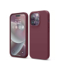 iShopping - Elago Liquid Silicon Shockproof Case For iPhone 14 Pro Max Burgundy (AMT-6730)