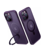 iShopping - Torras UPRO OStand Shockproof Case For iPhone 14 Pro - Deep Purple (AMT-6768)