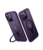 iShopping - Torras UPro OStand Shockproof Case For iPhone 14 Pro Max Deep Purple (AMT-6770)