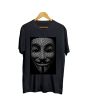 iShopping - AMV Apparels Anonymous Mask Printed T-Shirt For Men (0116)