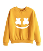iShopping - AMV Apparels Printed Sweat Shirt For Unisex (0100)