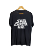 iShopping - AMV Apparels Sab Chalta Hai Printed T-Shirt For Men (0125)