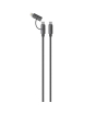 iShopping - Ronin 2 In 1 Cable Black (R-2020)