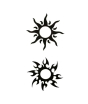 iShopping - M.Mart Fantastic Flower Temporary Tattoo Sticker