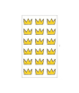iShopping - M.Mart 3d Crown Cartoon Design Temporary Tattoo Sticker
