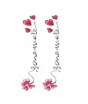 iShopping - M.Mart Tree Style Red Heart Blossom Flower Tattoo Sticker