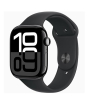 iShopping - Apple Watch Series 10 Jet Black Aluminum Case With Rubber Sport Band
