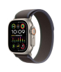 iShopping - Apple Watch Ultra 2 49mm Titanium Case With Trail Loop Blue/Black