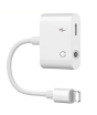 iShopping - Argoss Store 2In1 Lightning Connector White For iPhone