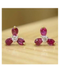iShopping - Artistic Jewels Tops For Women Red/White (T-83)