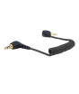 iShopping - Rode SC2 Right-Angle 3.5mm TRS Coiled Patch Cable Black
