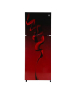 iShopping - PEL InverterOn Flat Glass Door Freezer-on-top Refrigerator 12 Cu Ft (PRINVOGD-6460)-Maroon Blaze