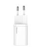 iShopping - Baseus 30W Super Silicone USB-C Wall Charger White (CCSUP-J02)