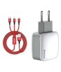 iShopping - Baseus Letour Dual U 3-in-1 Wall Charger (TZCL-D92)