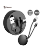 iShopping - Baseus New Era Stretchable Lightning Cable Gold - 90Cm